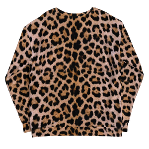 Leopard Skin Pattern "All Over Animal" Unisex Sweatshirt by Design Express