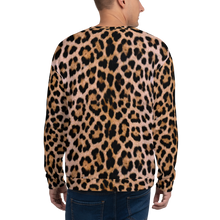 Leopard Face "All Over Animal" Unisex Sweatshirt by Design Express