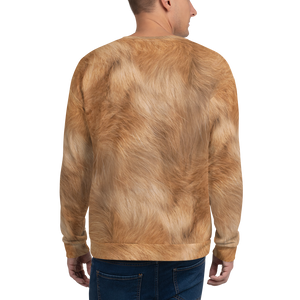 German Shepherd "All Over Animal" Unisex Sweatshirt by Design Express