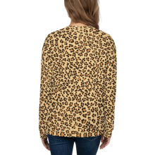 Yellow Leopard Print Unisex Sweatshirt by Design Express