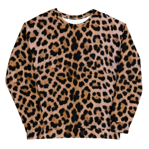 Leopard Skin Pattern "All Over Animal" Unisex Sweatshirt by Design Express