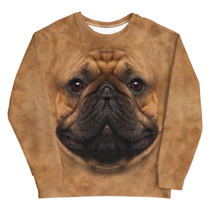 French Bulldog "All Over Animal" Unisex Sweatshirt by Design Express