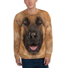 XS German Shepherd "All Over Animal" Unisex Sweatshirt by Design Express