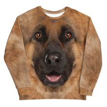 German Shepherd "All Over Animal" Unisex Sweatshirt by Design Express