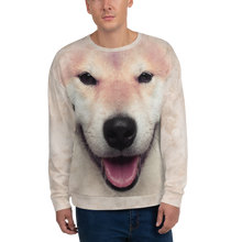 XS Shiba Inu "All Over Animal" Unisex Sweatshirt by Design Express