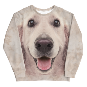 Golden Retriever "All Over Animal" Unisex Sweatshirt by Design Express