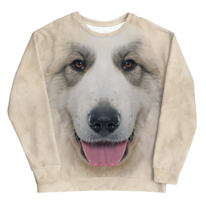 Great Pyrenees "All Over Animal" Unisex Sweatshirt by Design Express