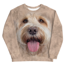 Labradoodle "All Over Animal" Unisex Sweatshirt by Design Express