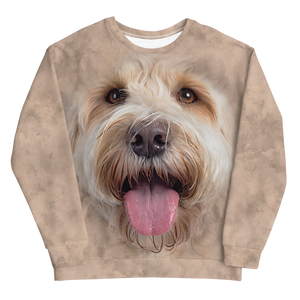 Labradoodle "All Over Animal" Unisex Sweatshirt by Design Express