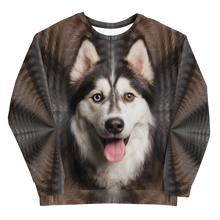 Husky "All Over Animal" Unisex Sweatshirt by Design Express