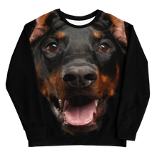 Doberman "All Over Animal" Unisex Sweatshirt by Design Express