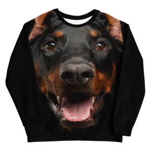 Doberman "All Over Animal" Unisex Sweatshirt by Design Express