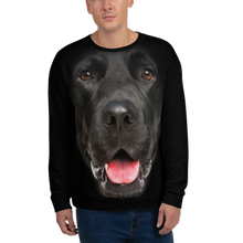 XS Labrador "All Over Animal" Unisex Sweatshirt by Design Express