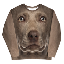 Weimaraner "All Over Animal" Unisex Sweatshirt by Design Express