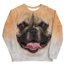 French Bulldog "All Over Animal" Unisex Sweatshirt by Design Express