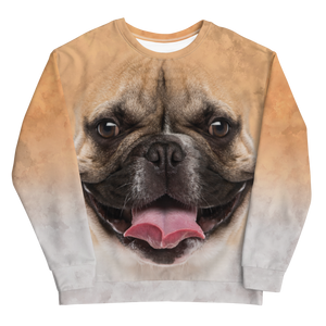 French Bulldog "All Over Animal" Unisex Sweatshirt by Design Express