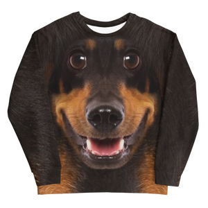 Dachshund "All Over Animal" Unisex Sweatshirt by Design Express