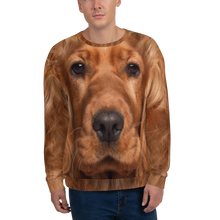 XS Cocker Spaniel "All Over Animal" Unisex Sweatshirt by Design Express