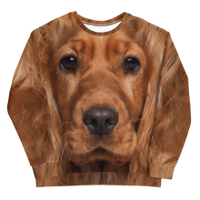 Cocker Spaniel "All Over Animal" Unisex Sweatshirt by Design Express