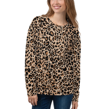 XS Golden Leopard Unisex Sweatshirt by Design Express