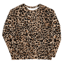 Golden Leopard Unisex Sweatshirt by Design Express