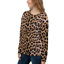 Leopard Skin Pattern "All Over Animal" Unisex Sweatshirt by Design Express