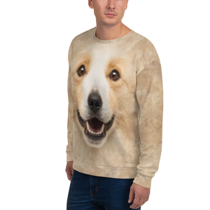 Border Collie "All Over Animal" Unisex Sweatshirt by Design Express