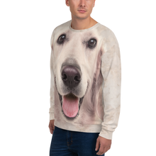 Golden Retriever "All Over Animal" Unisex Sweatshirt by Design Express