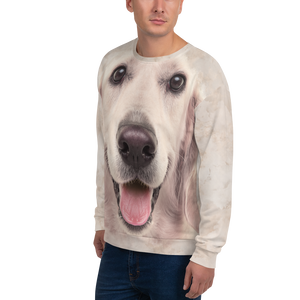 Golden Retriever "All Over Animal" Unisex Sweatshirt by Design Express