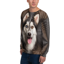 Husky "All Over Animal" Unisex Sweatshirt by Design Express