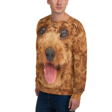 Poodle "All Over Animal" Unisex Sweatshirt by Design Express