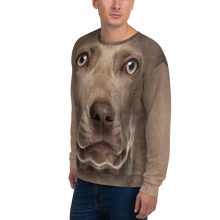 Weimaraner "All Over Animal" Unisex Sweatshirt by Design Express