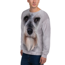 Schnauzer "All Over Animal" Unisex Sweatshirt by Design Express