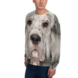 Great Dane "All Over Animal" Unisex Sweatshirt by Design Express