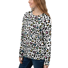 Color Leopard Print Unisex Sweatshirt by Design Express