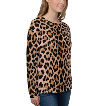 Leopard Skin Pattern "All Over Animal" Unisex Sweatshirt by Design Express