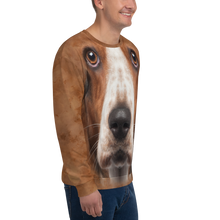 Basset Hound "All Over Animal" Unisex Sweatshirt by Design Express