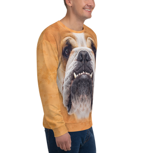 Bulldog "All Over Animal" Unisex Sweatshirt by Design Express