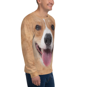 Corgi "All Over Animal" Unisex Sweatshirt by Design Express