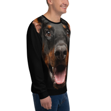 Doberman "All Over Animal" Unisex Sweatshirt by Design Express