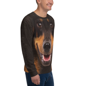 Dachshund "All Over Animal" Unisex Sweatshirt by Design Express