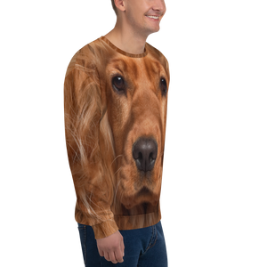 Cocker Spaniel "All Over Animal" Unisex Sweatshirt by Design Express