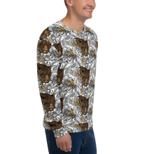 Leopard Head Unisex Sweatshirt by Design Express