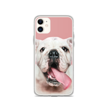 Cute White Bulldog Clear Case for iPhone®