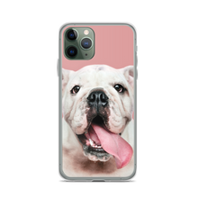 Cute White Bulldog Clear Case for iPhone®