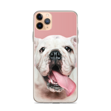 Cute White Bulldog Clear Case for iPhone®