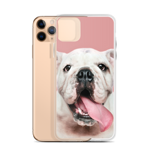 Cute White Bulldog Clear Case for iPhone®