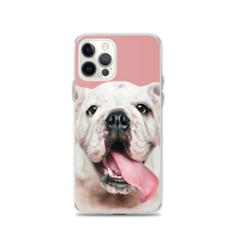 Cute White Bulldog Clear Case for iPhone®