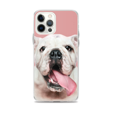 Cute White Bulldog Clear Case for iPhone®