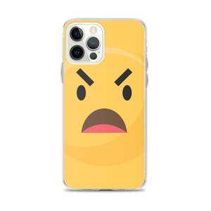 Shock Emoji Clear Case for iPhone®